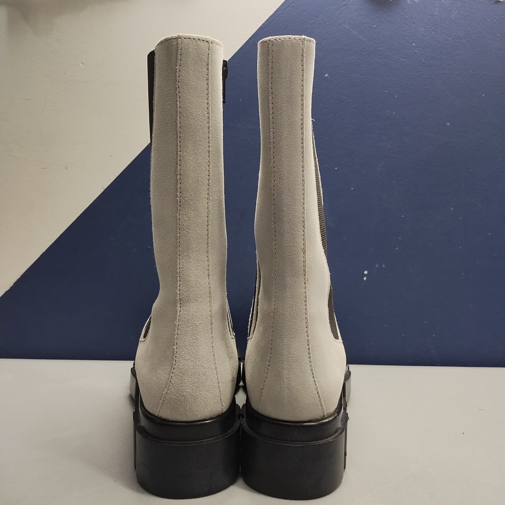 Free People Brooks Chelsea Boots Women's EU Size 36 Gray Black Lug Sole Side Zip - Picture 5 of 10